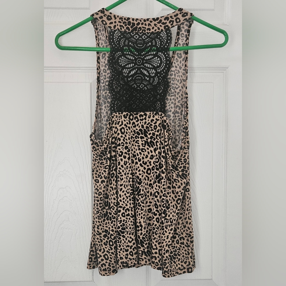 Cheetah Print Tank Top